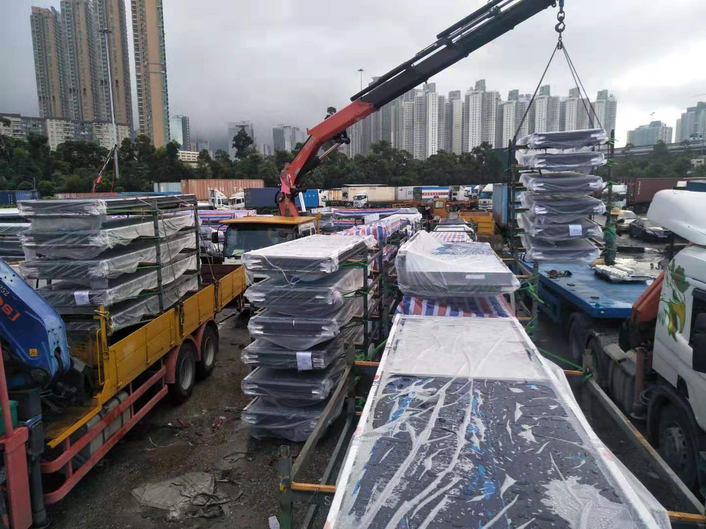 某大型成产机柜珠海到澳门货物运输