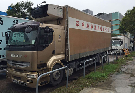 厢式冷藏车运输,中港冷藏运输公司